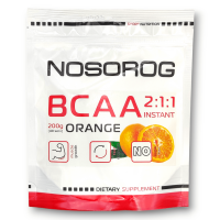 Nosorog BCAA 2:1:1 апельсин, 200 гр